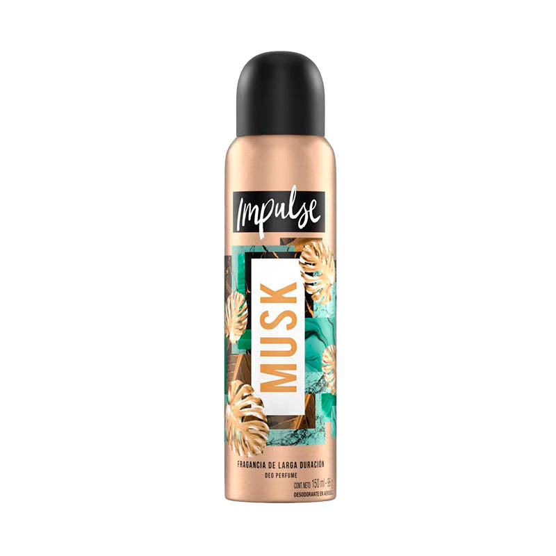 DESODORANTE IMPULSE MUSK 150 ml.