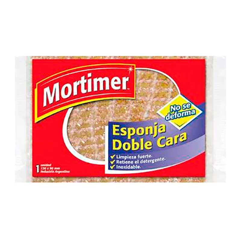 ESPONJA MORTIMER DOBLE CARA 96 Un.