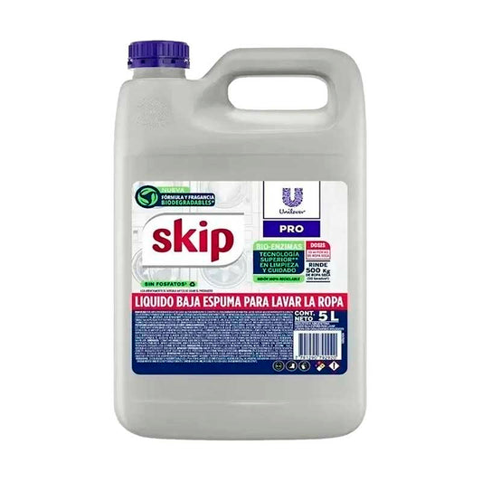 JABON LIQ. SKIP BIDON 5 Lt.