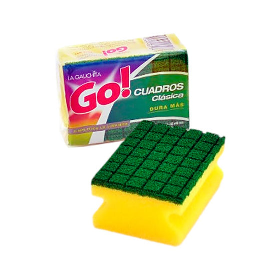 ESPONJA LA GAUCHITA CUADROS 60 Un.