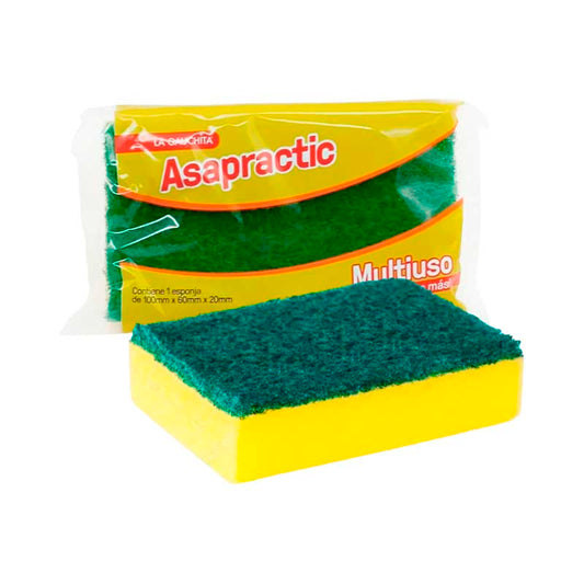 ESPONJA LA GAUCHITA MULTIUSO C/FIBRA Un.