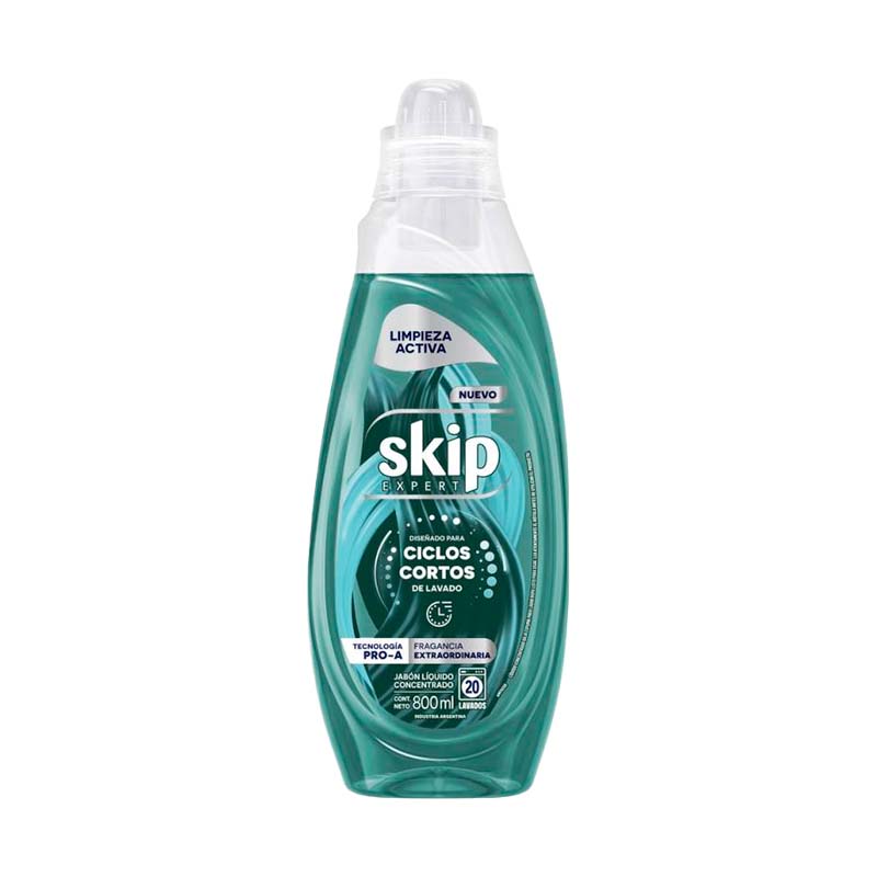 JABON LIQ. SKIP EXPERT C.CORTOS 800 ml.