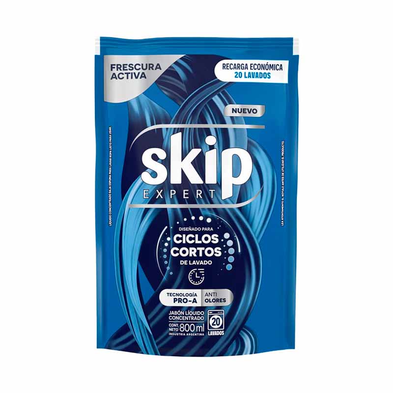JABON LIQ. SKIP EXPERT FRES.ACT DP 800 ml.