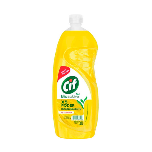 LAVAVAJILLA CIF BIO X5 LIMON 1.25 Lt.