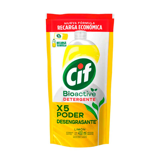 LAVAVAJILLA CIF D/P Limon 450 ml.
