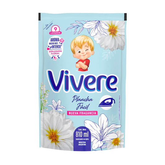 SUAVIZANTE VIVERE PLANCHA 810 ml.