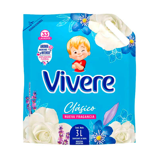 SUAVIZANTE VIVERE 3 Lt.