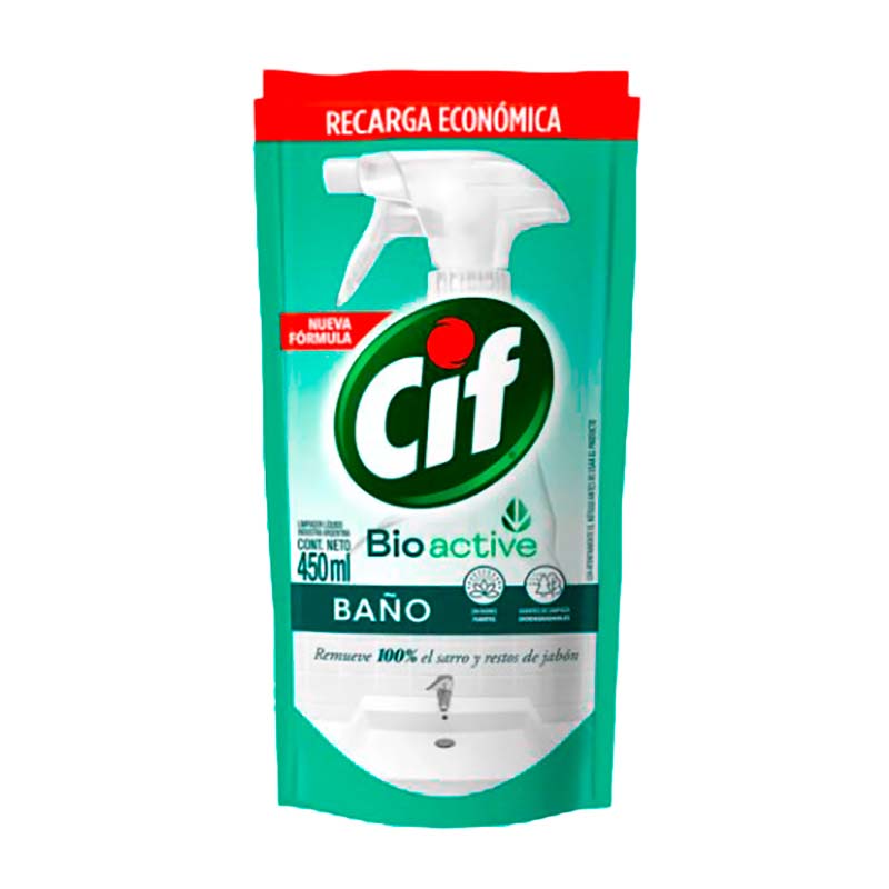 LIMPIADOR CIF D/P Ba�o 450 ml.