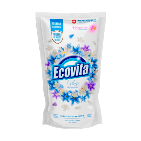 SUAVIZANTE ECOVITA FLORES 900 ml.
