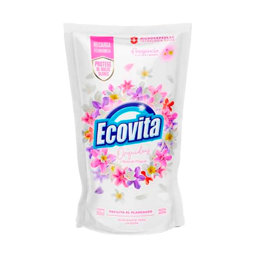 SUAVIZANTE ECOVITA ORQUIDEAS 900 ml.