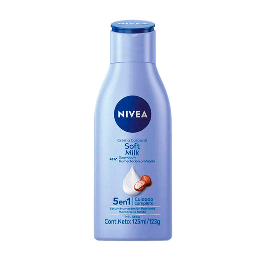 CREMA CORPORAL NIVEA Soft Milk 125 ml.