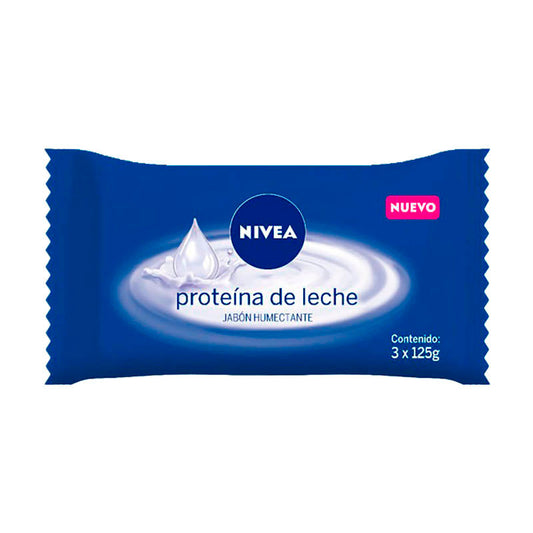 JABON PASTILLA NIVEA 3x125 Grs