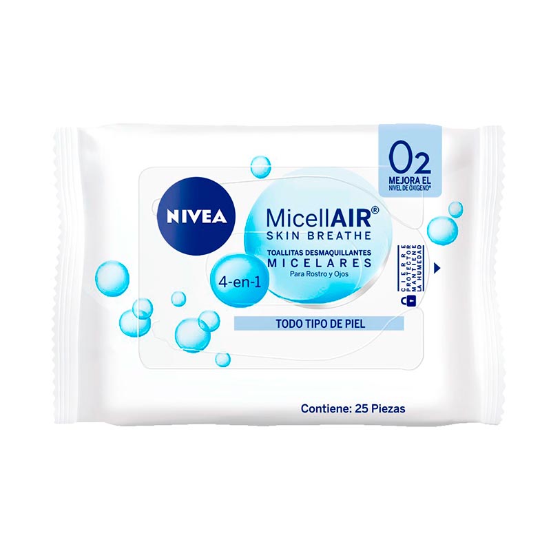 TOALLA DESM. NIVEA Micelar 25 Un.