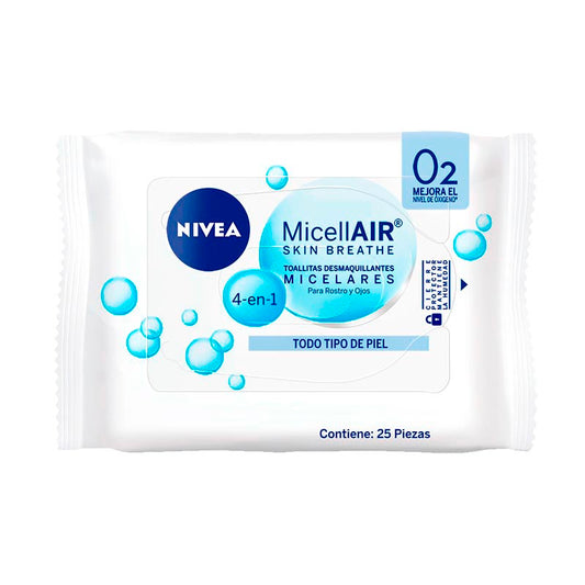 TOALLA DESM. NIVEA Micelar 25 Un.