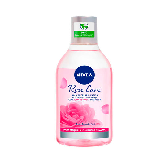 AGUA MICCELAR NIVEA ROSAS 400 ml.