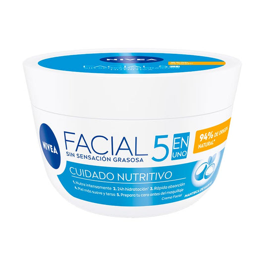 CREMA FACIAL NIVEA CUID.NUT 100 ml.