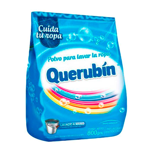 JABON POLVO QUERUBIN REGULAR 800 Grs