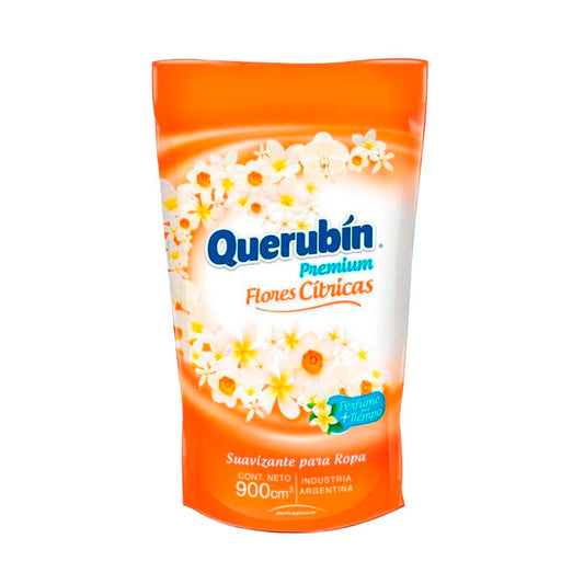 SUAVIZANTE QUERUBIN FLORES CITRICAS 900