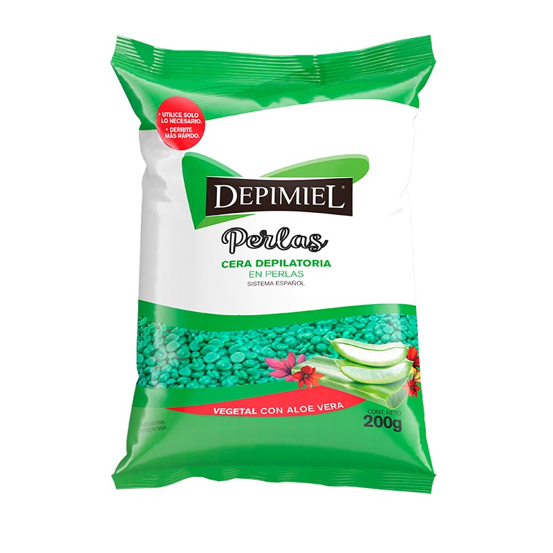 CERA DEPIMIEL PERLAS VEGETAL 200 Grs