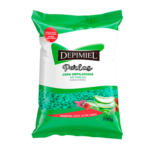 CERA DEPIMIEL PERLAS VEGETAL 200 Grs