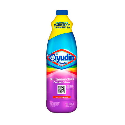 QUITAMANCHAS AYUDIN COLORES 700 ml.