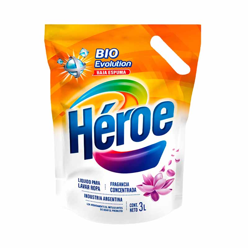 JABON LIQ. HEROE D/P EVOLUTION 3 Lt.
