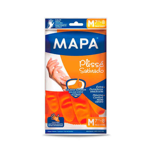 GUANTE MAPA PLISSE M Un.