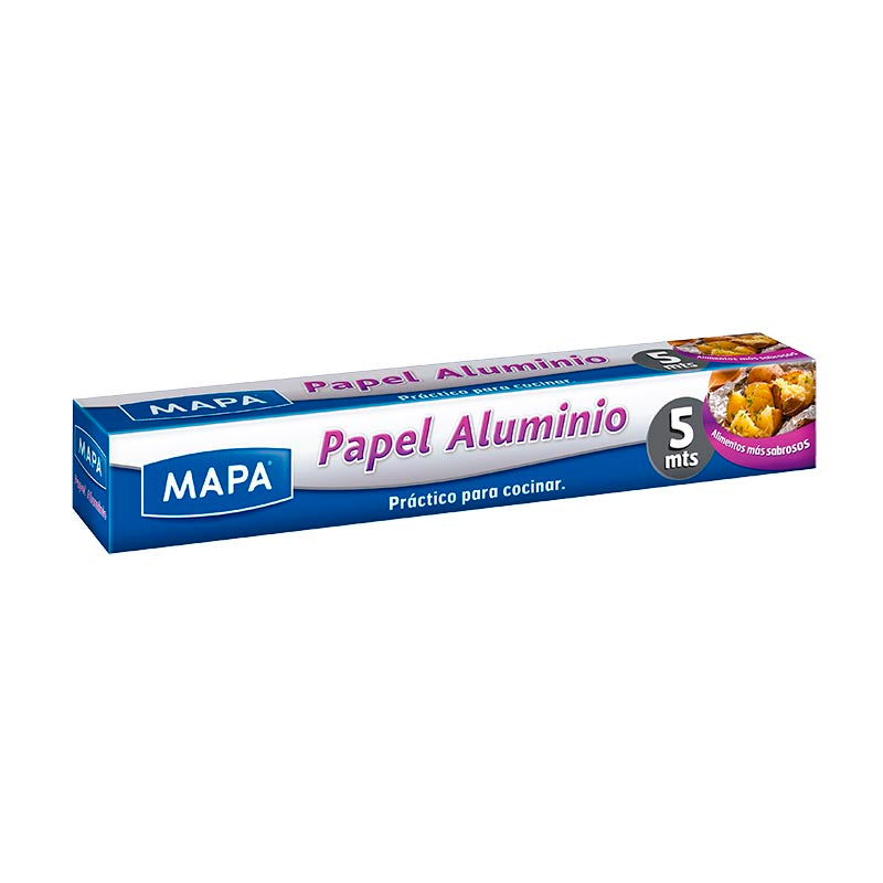 PAPEL ALUMINIO VIRULANA 5 Mts