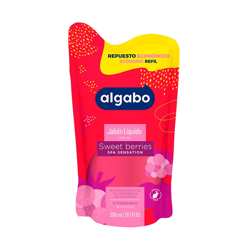 JABON LIQ. ALGABO F/BOSQUE D/P 300 ml.