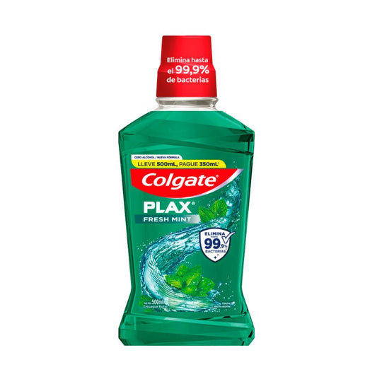 ENJUAGE COLGATE MENTA FRESCA 500 ml.