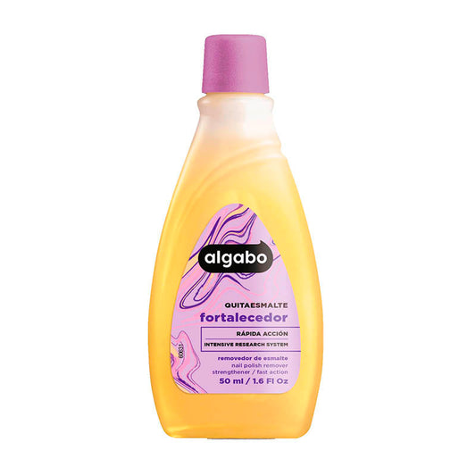 QUITAESMALTE ALGABO FORTALECEDOR 50 ml.