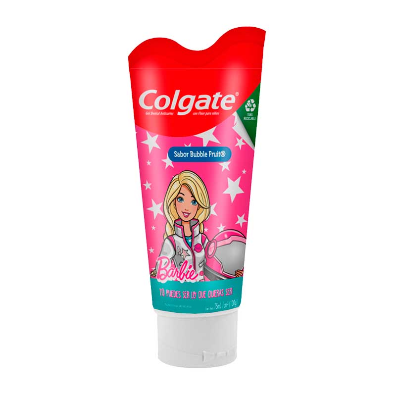 PASTA DENTAL COLGATE BARBIE 75 ml.