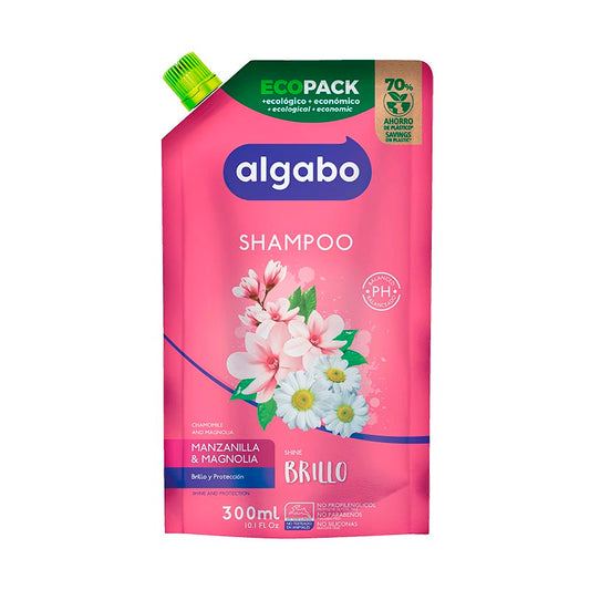SHAMPOO ALGABO MANZANILLA D/P 300 ml.