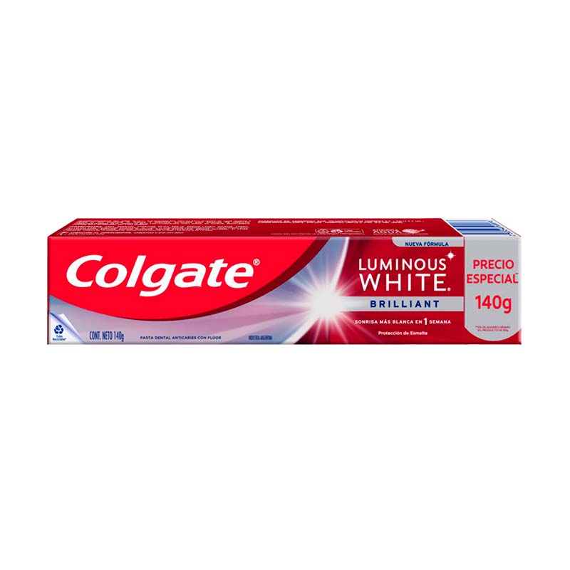 PASTA DENTAL COLGATE LUMINOUS 140 Grs