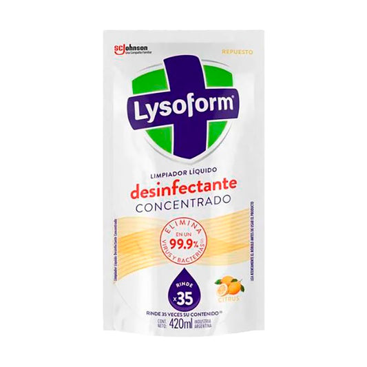 LIMPIADOR LYSOFORM Citrica 420 CC.
