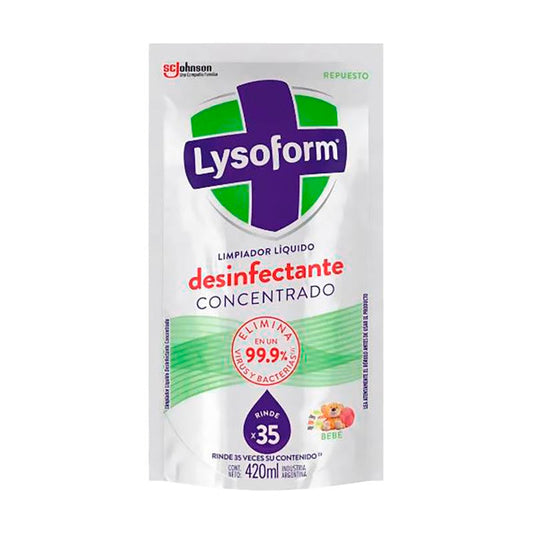 LIMPIADOR LYSOFORM Bebe 420 CC.