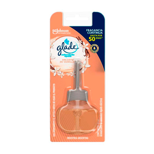 AROMATIZANTE GLADE REP/ VAINILLA 21 ml.