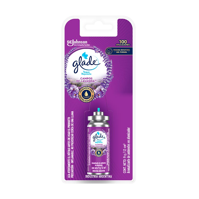 REPUESTO TOQUE GLADE LAVANDA 9 Grs
