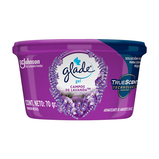 AROMATIZANTE GLADE GEL LAVANDA 70 Grs