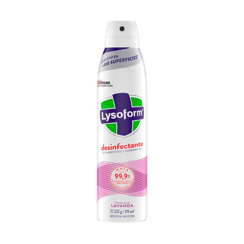 DESINF. LYSOFORM AEROSOL LAVANDA 315 ml.