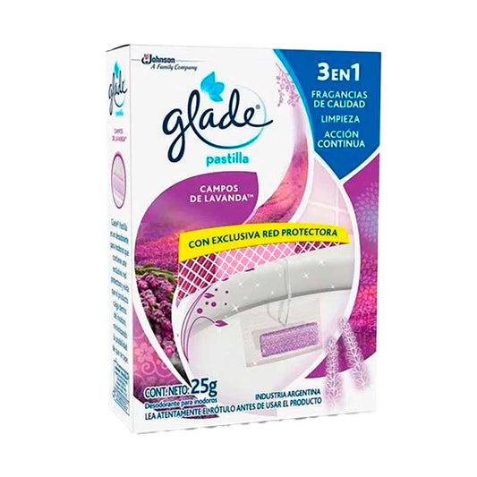 PASTILLA GLADE LAVANDA 25 Grs