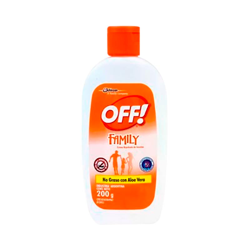 REPELENTE CREMA OFF FAMILY 200 Grs