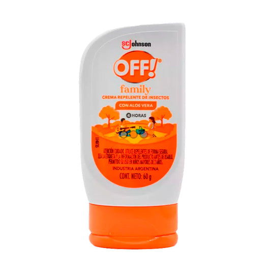 REPELENTE CREMA OFF FAMILY 60 Grs