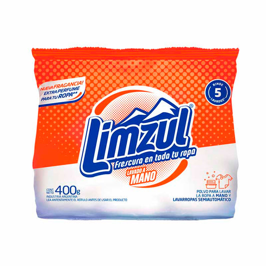 JABON POLVO LIMZUL L/DURACION 400 Grs