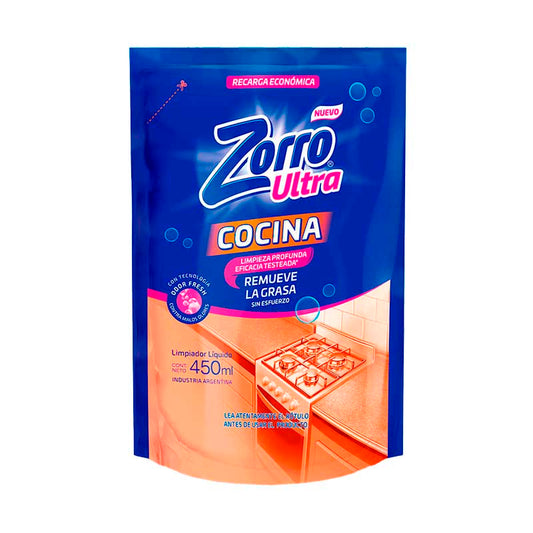 ANTIGRASA ZORRO D/P 450 ml.