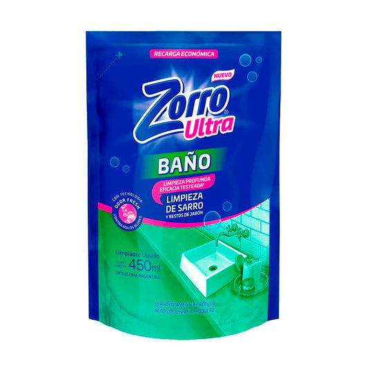 LIMPIADOR ZORRO BA�O 450 ml.