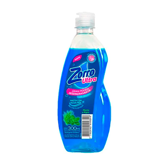 LAVAVAJILLA ZORRO MTA/ALGAS 300 ml.