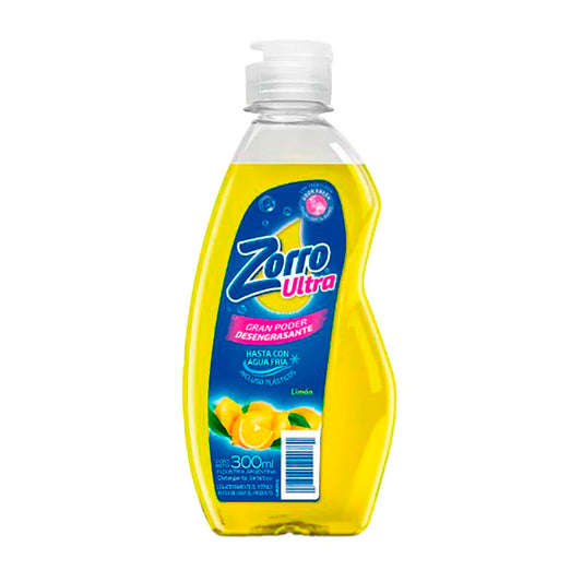 LAVAVAJILLA ZORRO LIMON 300 ml.