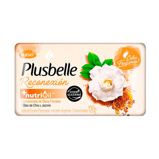 JABON GLICERINA PLUSBELLE NUTRICION 3x120 Grs