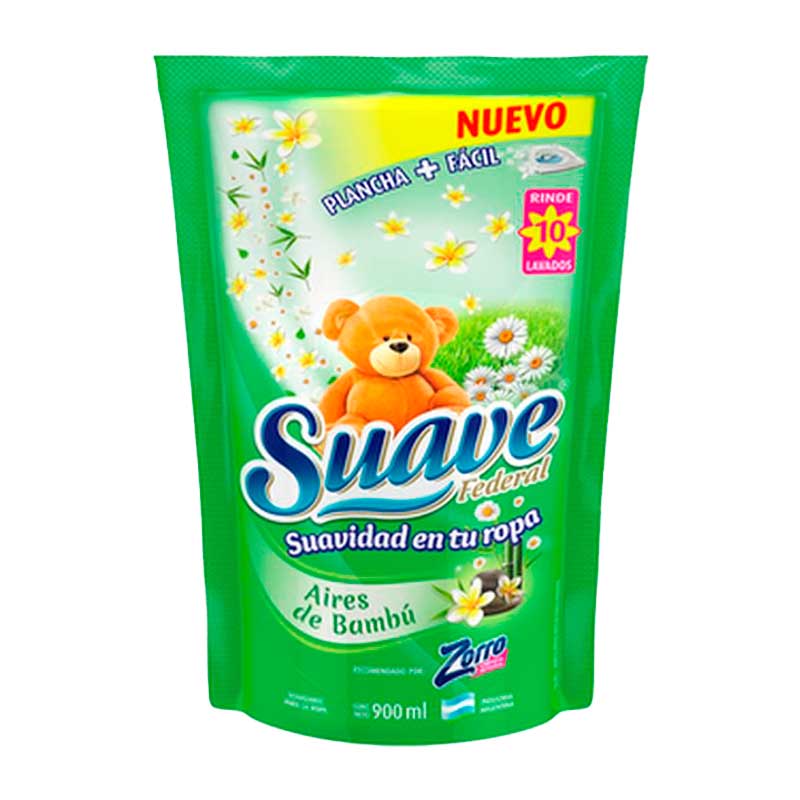SUAVIZANTE SUAVE AIRE BAMBU 900 CC.